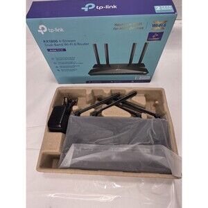 Tp-Link WiFi 6 Router AX1800 Dual Band Faster Speeds Powerful Processing